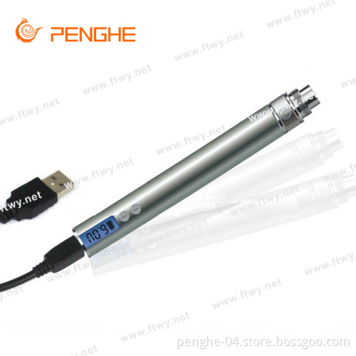 Variable Voltage 3.0V -6.0 V Electronic Cigarette EGO-V V with LCD Display
